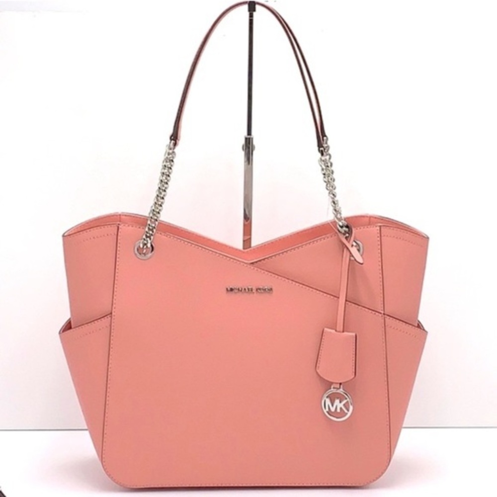 MICHAEL KORS
Jet Set Large X Chain Saffiano Leather Shoulder Tote 
PRIMROSE
NWT